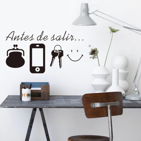 Antes de salir... Wall Sticker