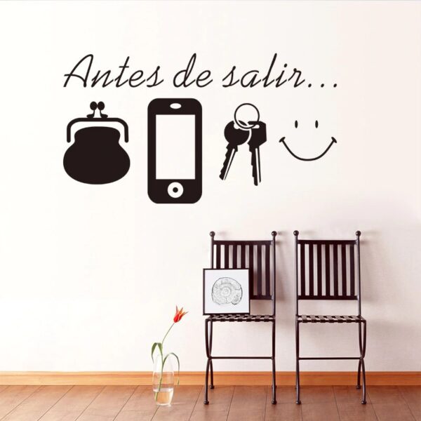 Antes de salir... Wall Sticker - Imagen 2