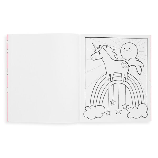 Color In Book Enchanting Unicorns