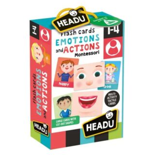 Emotions and Actions Montessori Flashcards