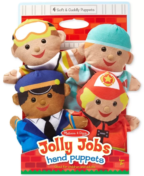 Jolly Jobs Hand Puppets