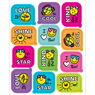 SMILEY FACES SHAPE STICKERS