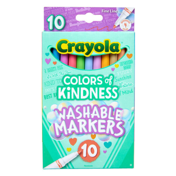 Washable Markers Colors of Kindness